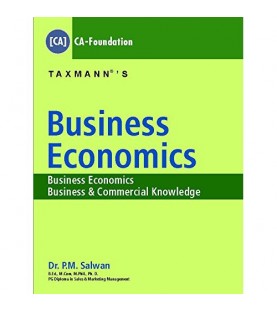 Taxmann's Business Economics for CA-CPT